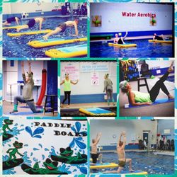 COM Aquatics - Paddle board class at COM aquatics