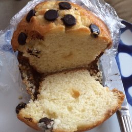 The most disappointing chocolate chip muffin to find none on the inside The most disappointing chocolate chip muffin to find none on the inside