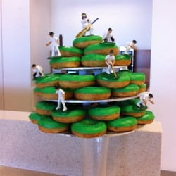 Dreamy Donuts Adelaide - Nothing like a baker who is also a cricket fan!
