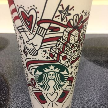 Starbucks - 2017 holiday cup... made me smile :) - Coffee & Tea Near Me - Waipahu, Hawaii Starbucks - 2017 holiday cup... made me smile :) - Coffee & Tea Near Me - Waipahu, Hawaii