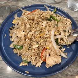 Asian Wind - Basil Fried Rice with Chicken- Good