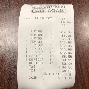 Thai Cuisine - Bill - Thai Near Me - Merced, California