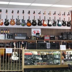 So Cal Jewelry And Loan - A music store within a pawn shop