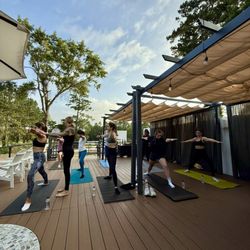 Oli’s Cafe - Free outdoor yoga classes, every Wednesday 7am

Join our growing community on our beautiful outdoor deck in Creekside.