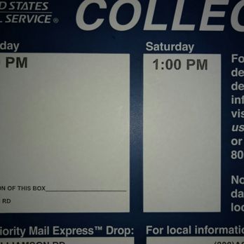US Post Office - Collection time is after close of business tomorrow... - Post Offices Near Me - Mooresville, North Carolina US Post Office - Collection time is after close of business tomorrow... - Post Offices Near Me - Mooresville, North Carolina