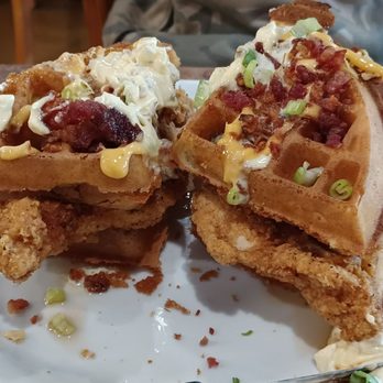 Huckleberry’s - This was the limited time stacked waffles - Breakfast & Brunch Near Me - Concord, California