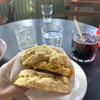 Just What I Kneaded - Egg cheeze - Vegan Near Me - Los Angeles, California Just What I Kneaded - Egg cheeze - Vegan Near Me - Los Angeles, California
