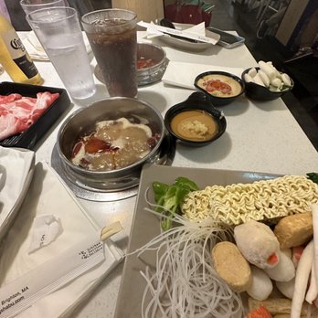 Spring Shabu-Shabu - Chinese mala soup base - Japanese Near Me - Flushing, New York