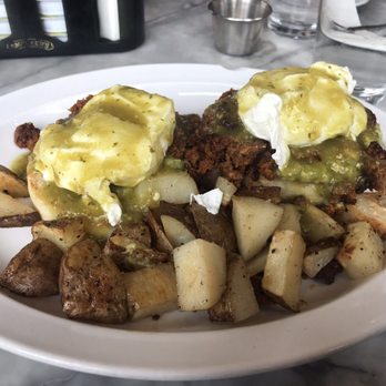 Milton's Cafe - Chorizo Benedict. - Cafes Near Me - Lawrence, Kansas