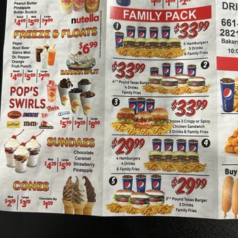 Pops Burger - Menu - Burgers Near Me - Bakersfield, California