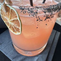 Fresh squeezed watermelon Margarita.