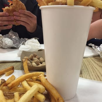 Five Guys - Large fries - Fast Food Near Me - Fresno, California