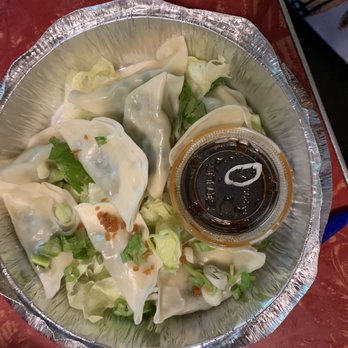 Aura Thai Kitchen - Yummy steamed vegetable dumplings - Thai Near Me - Fort Lee, New Jersey