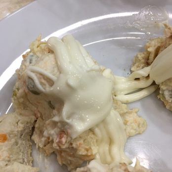 Pasaje Dos - 1/2 portion of house salad included 4 scoops of potato salad w/ extra mayo. Tasty but a bit heavy on mayo & no lettuce.ii - Tapas Bars Near Me - Seville, SE