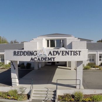 Redding Adventist Academy - Aerial view of front entrance for Redding Adventist Academy. - Elementary Schools Near Me - Redding, California Redding Adventist Academy - Aerial view of front entrance for Redding Adventist Academy. - Elementary Schools Near Me - Redding, California
