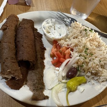 Al Wadi Cafe - Gyro Platter - Mediterranean Near Me - Bedford, Texas