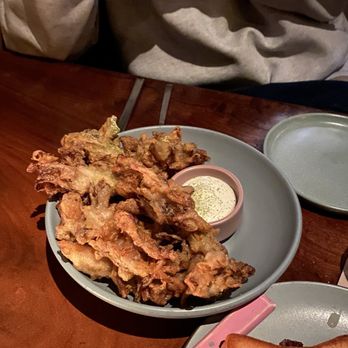 True Laurel - Crispy Hen of the Woods Mushrooms - Cocktail Bars Near Me - San Francisco, California