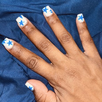 Paradise Nails & Spa - fill in with nail art - Nail Salons Near Me - Salisbury, North Carolina