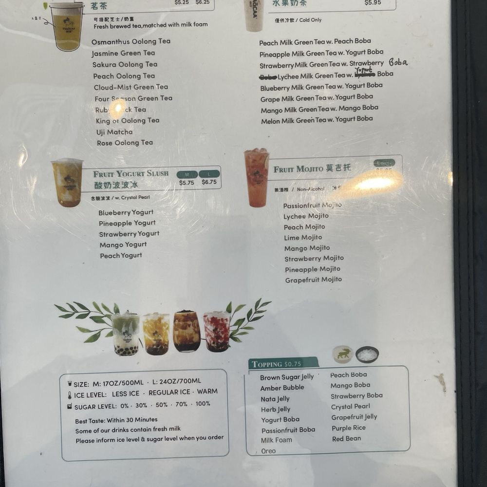 Tsaocaa - Richmond - Menu - Bubble Tea Near Me - Richmond, Virginia Tsaocaa - Richmond - Menu - Bubble Tea Near Me - Richmond, Virginia