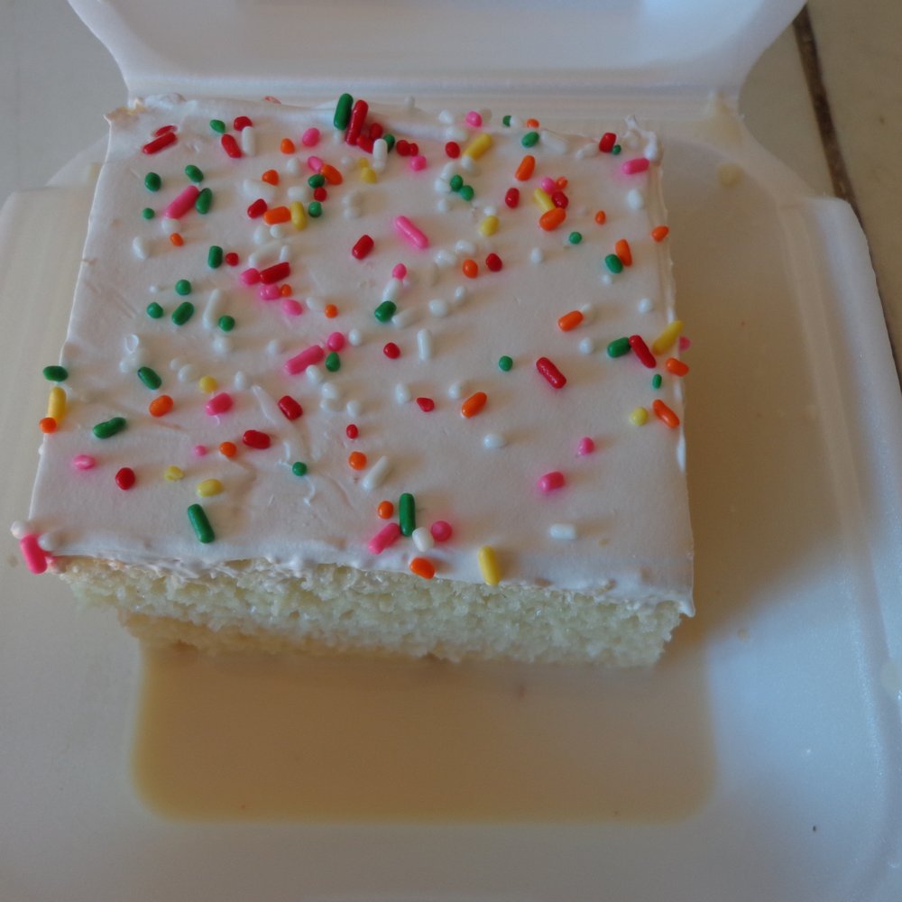 La Michoacana Bakery - A glorious slice of Tres Leches cake. Yumskers! - Bakeries Near Me - Oakley, California La Michoacana Bakery - A glorious slice of Tres Leches cake. Yumskers! - Bakeries Near Me - Oakley, California