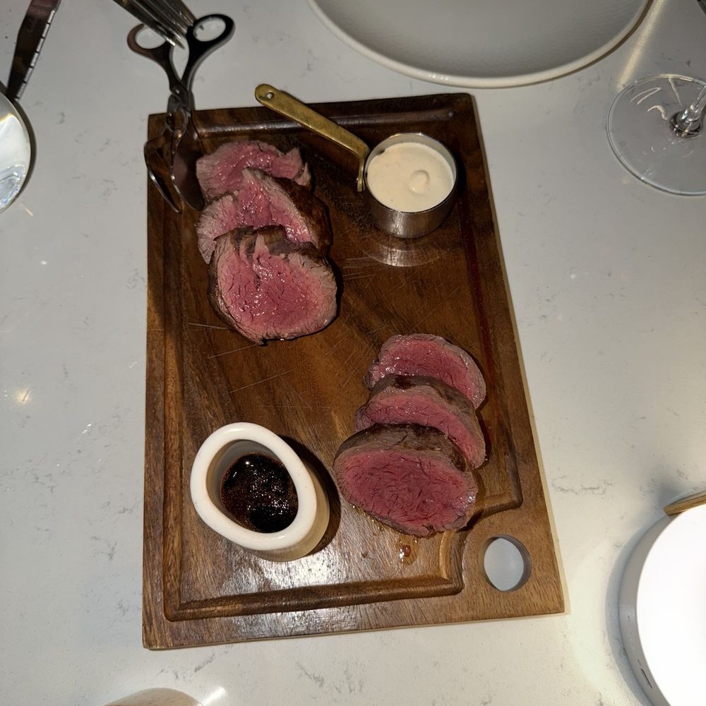The Grill - Filet and wagu filet with horseradish sauce and red wine sauce - Steakhouses Near Me - Auckland, AUK The Grill - Filet and wagu filet with horseradish sauce and red wine sauce - Steakhouses Near Me - Auckland, AUK