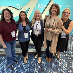 Sweet Spot Smiles: Linda King, DDS, MAGD - Dr. King and her hygiene team at the annual Hinamn meeting