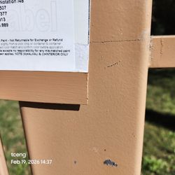 Dunn-Edwards Paints - Original color and my custom chip.