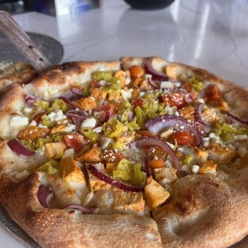 Grace Pizza and Shakes - Mediterranean pizza - Pizza Near Me - Pearland, Texas