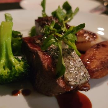L'Abattoir - Steak Diane, various sauces, very disconnected and confusing dish. - French Near Me - Vancouver, British Columbia L'Abattoir - Steak Diane, various sauces, very disconnected and confusing dish. - French Near Me - Vancouver, British Columbia