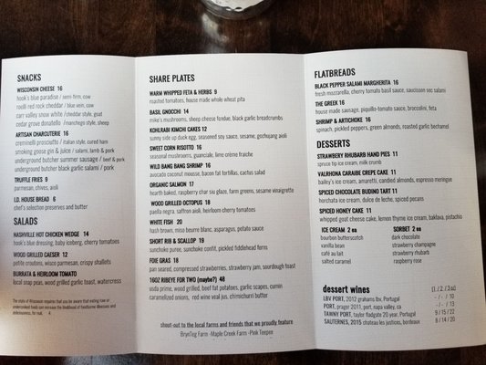 Menu photo 4 I.d. Delafield, WI