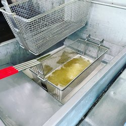 Our new fryer ready to go!