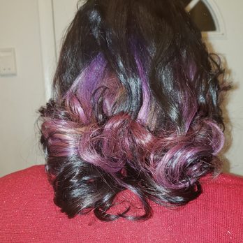 Melissa Hair Salon - Love the curls. I did my color myself. - Blow Dry/Out Services Near Me - Laurel, Maryland