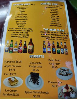 Menu photo 8 Las Margaritas La Crosse, WI