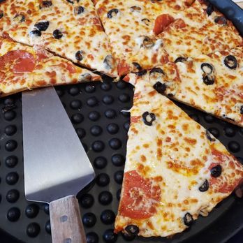 Rockstar Pizza - Keto pizza with pepperoni and black olives - Pizza Near Me - Brownsburg, Indiana Rockstar Pizza - Keto pizza with pepperoni and black olives - Pizza Near Me - Brownsburg, Indiana
