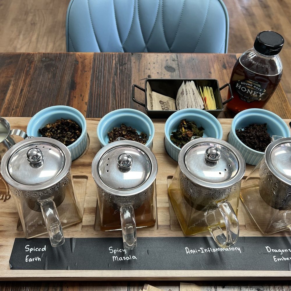 Tea flight. Tea flight.