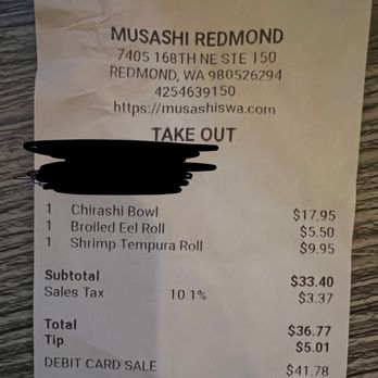 Musashi’s - Chirashi Bowl Special , Broiled Eel, shrimp tempura roll - Japanese Near Me - Redmond, Washington Musashi’s - Chirashi Bowl Special , Broiled Eel, shrimp tempura roll - Japanese Near Me - Redmond, Washington