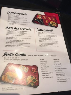 Menu photo 5 Yujiro Japanese Restaurant Winnipeg, MB Menu photo 5 Yujiro Japanese Restaurant Winnipeg, MB