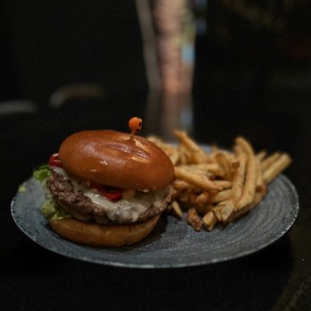 The Beast - Sin City Burger with Parmesan Fries - New American Near Me - Las Vegas, Nevada The Beast - Sin City Burger with Parmesan Fries - New American Near Me - Las Vegas, Nevada