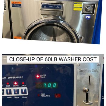 Happy Hamper - 60 pound washer and prices as of Aug 6, 2024 - Laundromat Near Me - Chicago, Illinois