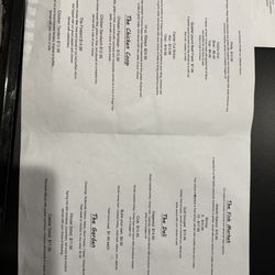 The Getaway Grille and Bar - Menu - May 2023
