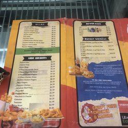 Crispy Fried Chicken and Kabobs - Menu