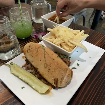 Tostadas - Mexican Dip with truffle fries - Breakfast & Brunch Near Me - San Jose, California