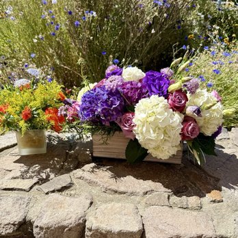 Floradanica - Bistro table arrangement and long table arrangement. - Florists Near Me Floradanica - Bistro table arrangement and long table arrangement. - Florists Near Me