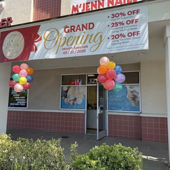 M Jenn Nail & Spa - Outside of shop - Nail Salons Near Me - Union City, California M Jenn Nail & Spa - Outside of shop - Nail Salons Near Me - Union City, California