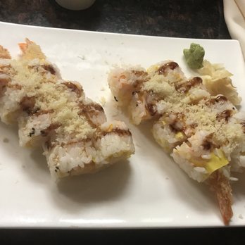 Mizu - Crunchy shrimp rolls. Absolutely loved them. Just watching the guys at the sushi bar creating masterpieces on plates was worth the visit. - Japanese Near Me - Winston-Salem, North Carolina