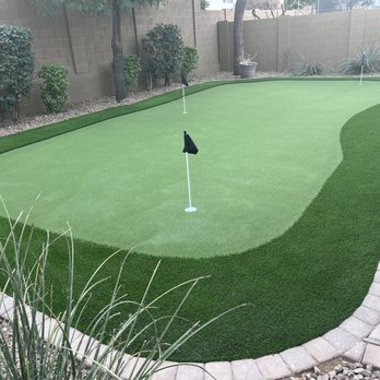 Turf Monsters - Backyard as a putting green by Turf Monsters! - Landscaping Near Me - Phoenix, Arizona