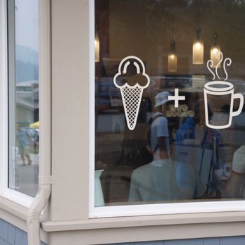 Rocky Point Ice Cream - Window decor - Ice Cream & Frozen Yogurt Near Me - Port Moody, British Columbia