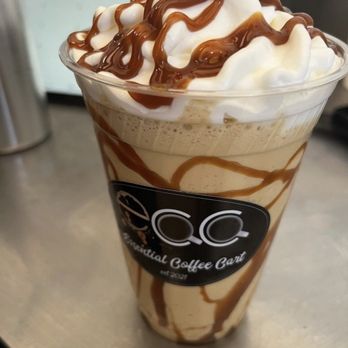 Essential Coffee Cart - Carmel Latte - Coffee & Tea Near Me - Tucson, Arizona Essential Coffee Cart - Carmel Latte - Coffee & Tea Near Me - Tucson, Arizona