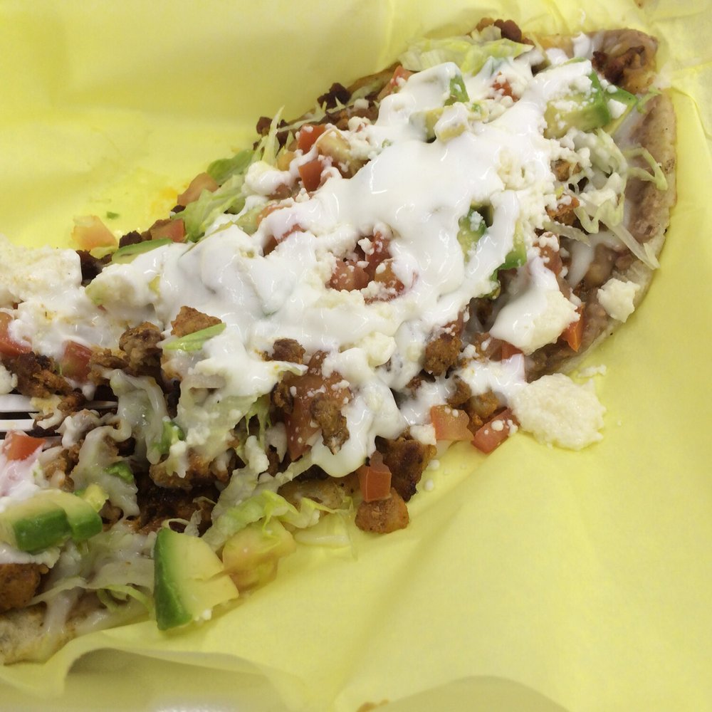 El Chilango Villa - Huarache with pastor - Mexican Near Me - Anaheim, California El Chilango Villa - Huarache with pastor - Mexican Near Me - Anaheim, California