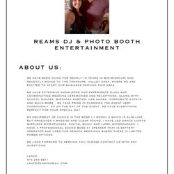 Reams DJ and Photo Booth Entertainment